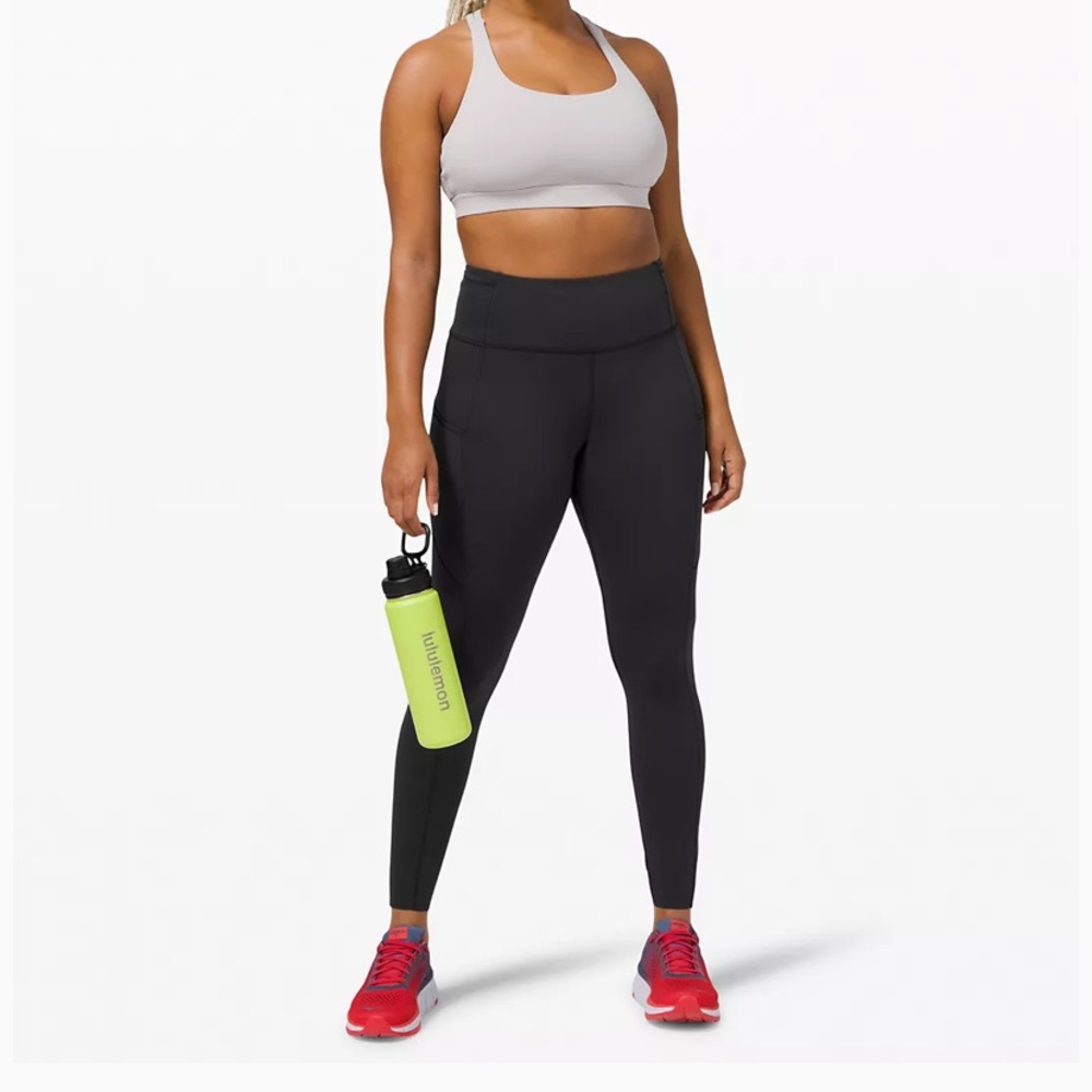 Lululemon Black Fast & Free Tight Sz 4